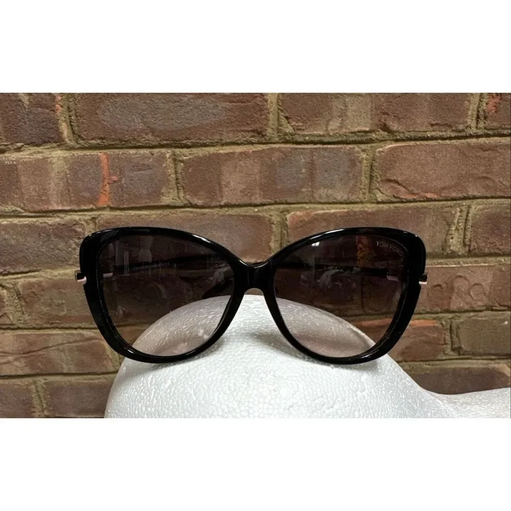 Tom Ford Women’s Black Linda Oversized Sunglasses